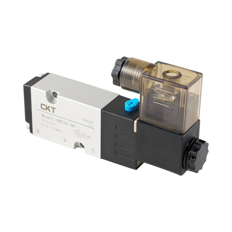4M Series Pilot Operated Side Panel 5 Way Solenoid Valve