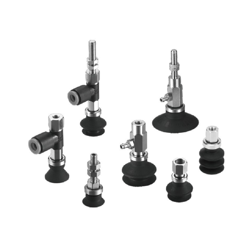 ZP Series Vacuum Suction Cup na May Snap Ring, Adapter at Buffer Bracket (Ø9~Ø50)